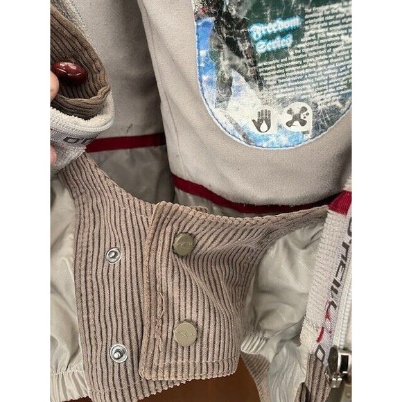 ~RARE! Med O'neill winter jacket snowboard ski layered corduroy LOTS of features - Picture 11 of 16